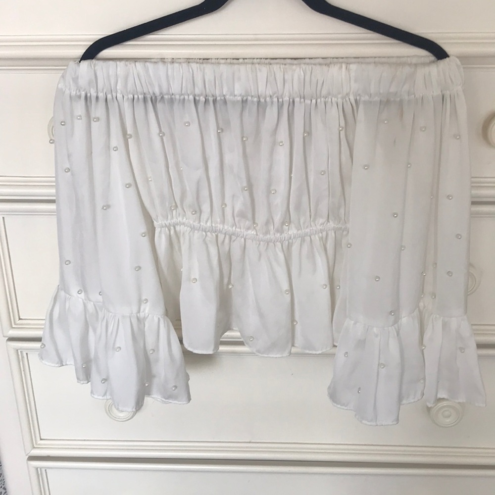 Off the shoulder blouse!